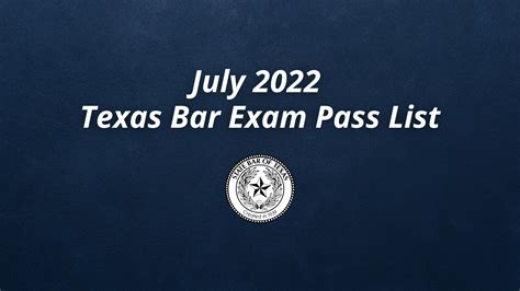 bar results 2023 texas